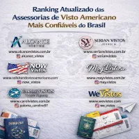 Imagem principal do artigo Ranking Atualizado das Assessorias de Visto Americano Mais Confiáveis do Brasil